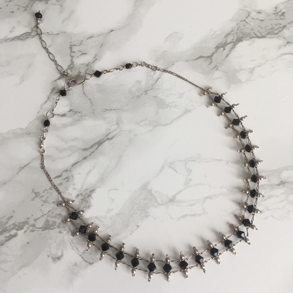 Beaded Choker Necklace